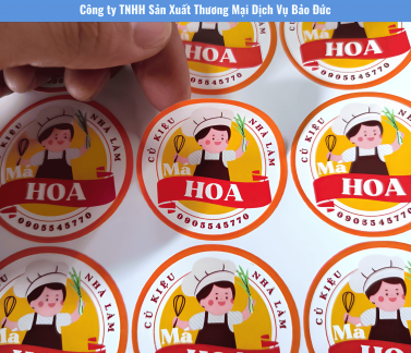 Báo Giá In Tem Nhãn Decal Tại Nhà Bè Cho Đơn Hàng Sỉ Và Lẻ | In Decal Bảo Đức