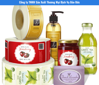 In Decal Cuộn Cho Ngành Hóa Mỹ Phẩm Tại KCN Đức Hòa, Long An