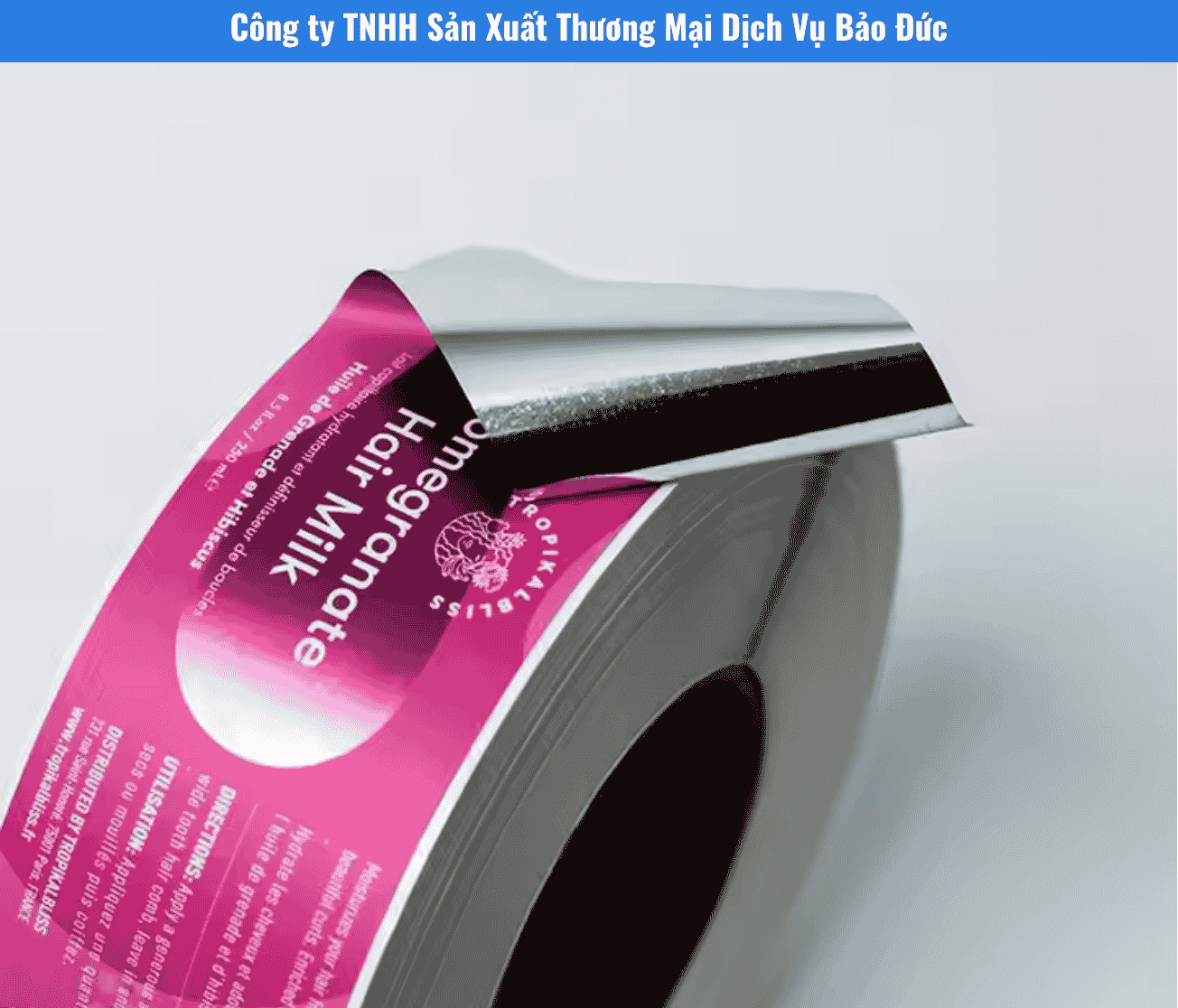In Decal Cuộn Giấy Bạc, Decal Gương Sang Trọng Tại Bình Dương