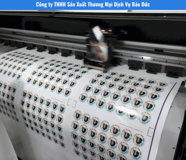 In Tem Nhãn Decal Tại Hóc Môn Cho Thực Phẩm, Mỹ Phẩm Và Hàng Tiêu Dùng |In Decal Bảo Đức