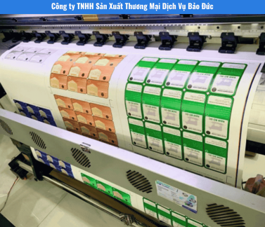 Quy Trình Sản Xuất In Decal Cuộn Khép Kín Tại Xưởng Bảo Đức