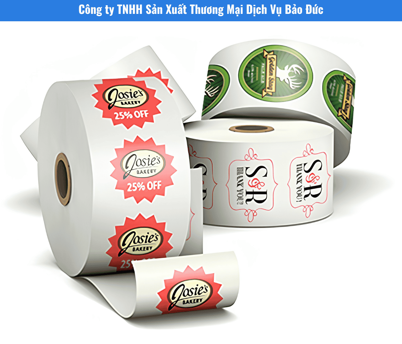 Xưởng In Decal Cuộn Tại Tây Ninh Cho Doanh Nghiệp Sản Xuất Cần Tem Nhãn Số Lượng Lớn |In Decal Bảo Đức
